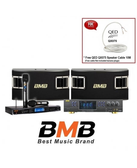 BMB DAR350 + CSV10 Karaoke Package