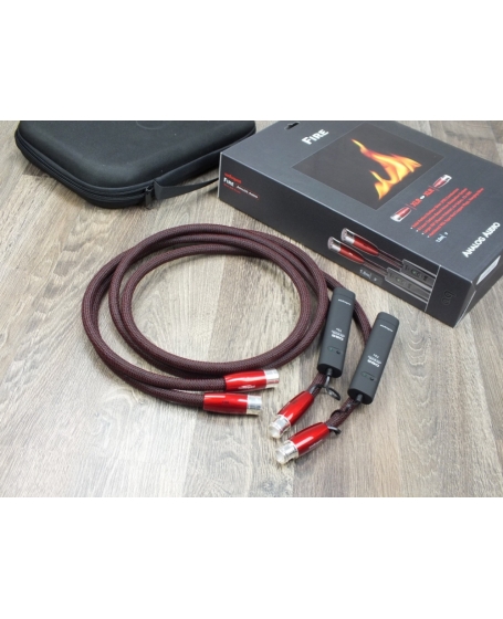Audioquest Fire XLR to XLR Analog Audio Interconnect Cable 1.5Meter (Pair) Made In USA