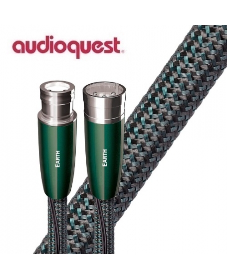 Audioquest Earth XLR to XLR Analog Audio Interconnect Cable 1.5Meter (Pair) Made In USA