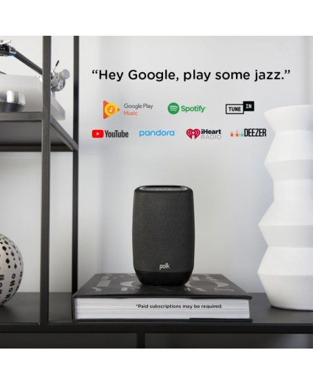 Polk Assist Smart Speaker with the Google Assistant Built-In ( DU )