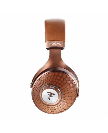 Focal Stellia Closed-Back Circum-Aural Headphones (Chocolate) Made In France