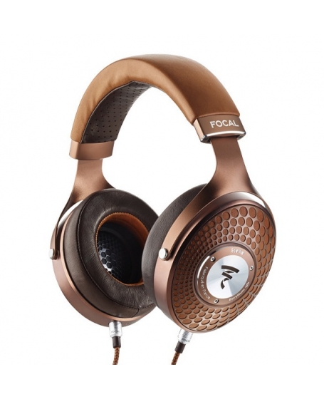 Focal Stellia Closed-Back Circum-Aural Headphones (Chocolate) Made In France