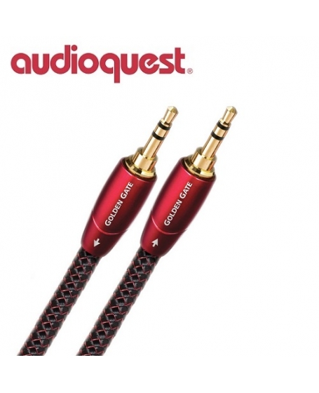 Audioquest Golden Gate 3.5mm to 3.5mm Interconnects 1.5Meter