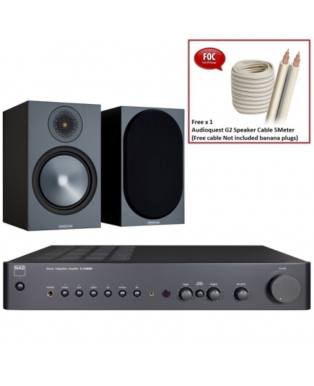 NAD C 316BEE V2 + Monitor Audio Bronze 50 6G Hi-Fi System Package