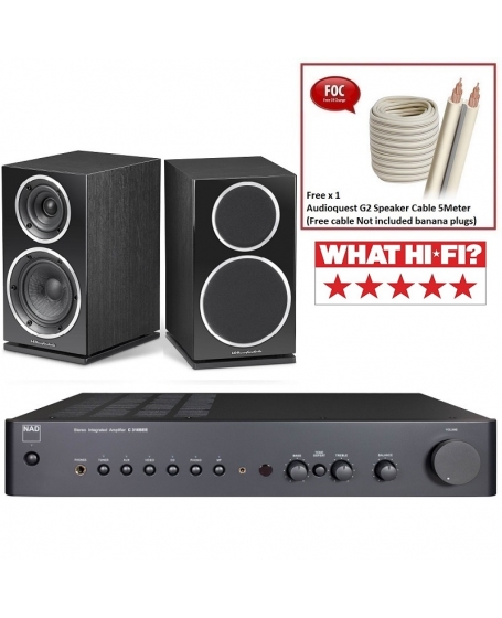 NAD C 316BEE V2 + Wharfedale Diamond 220 Hi-Fi System Package