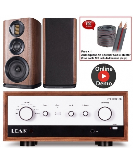 Leak Stereo 130 + Wharfedale EVO 4.2 Hi-Fi System Package