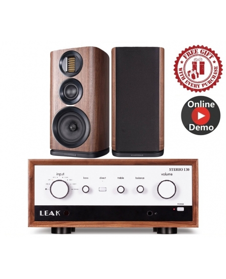 Leak Stereo 130 + Wharfedale EVO 4.2 Hi-Fi System Package- TOOS