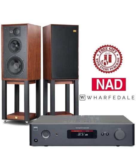 NAD C 368 + Wharfedale Linton 85th Hi-Fi System Package