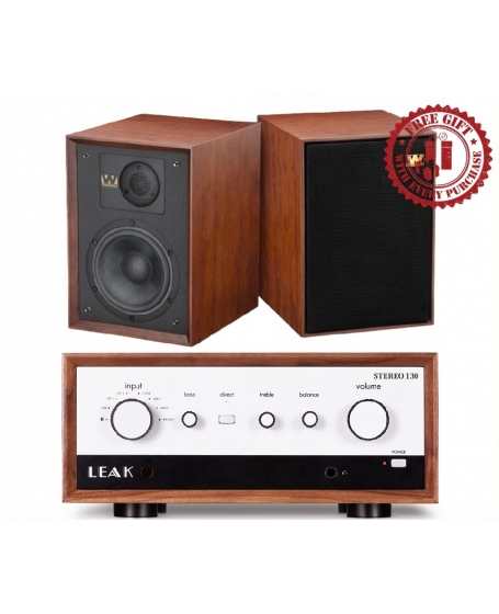 Leak Stereo 130 + Wharfedale Denton 85th Anniversary Hi-Fi System Package - TOOS