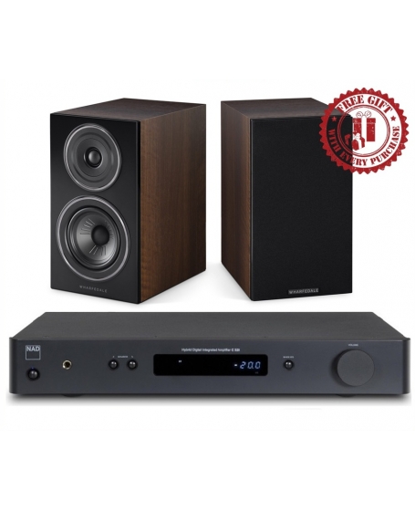 NAD C 328 + Wharfedale Diamond 12.1 Hi-Fi System Package