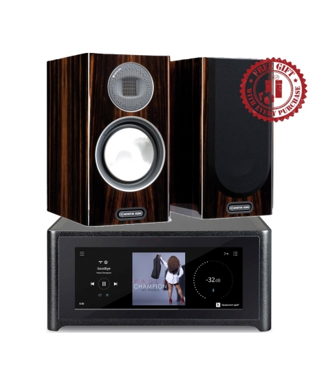 NAD Masters M10 V2 + Monitor Audio Gold 100 5G Hi-Fi System Package