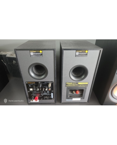 Klipsch R-41PM Power Monitor Speaker With Bluetooth and Phono Input (DU)