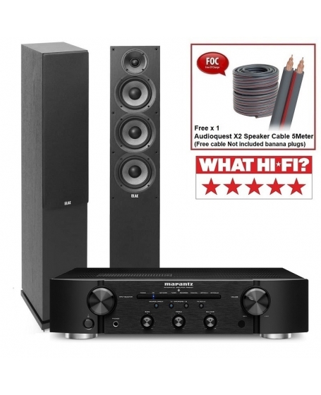 Marantz PM6007 + ELAC Debut 2.0 F5.2 Hi-Fi System Package