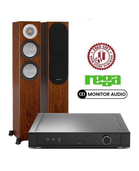 Rega Elex MK4 + Monitor Audio Silver 200 Hi-Fi System Package