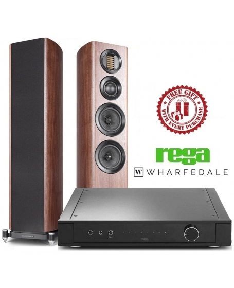 Rega Elex MK4 + Wharfedale EVO 4.3 Hi-Fi System Package