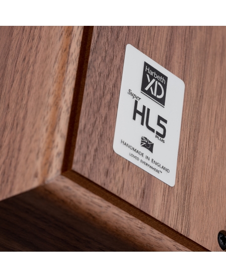 Harbeth Super HL5 Plus XD Bookshelf Speakers Handmade In England