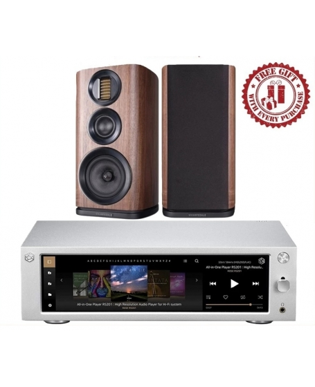 Hifi ROSE RS201E + Wharfedale EVO 4.2 Hi-Fi System Package