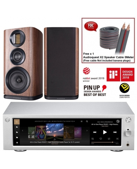 Hifi ROSE RS201E + Wharfedale EVO 4.2 Hi-Fi System Package