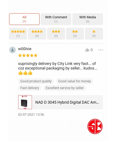 NAD D 3045 + Wharfedale EVO 4.1 Hi-Fi System Package