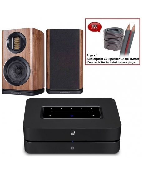 Bluesound Powernode N330 + Wharfedale EVO 4.1 Hi-Fi System Package