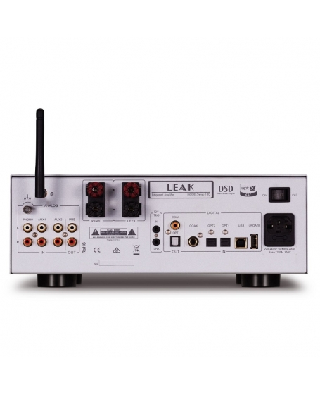 Leak Stereo 130 (Silver) + Wharfedale EVO 4.1 Hi-Fi System Package