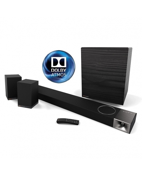 Klipsch Cinema 1200 5.1.4 Dolby Atmos Sound Bar and Sound Bar System