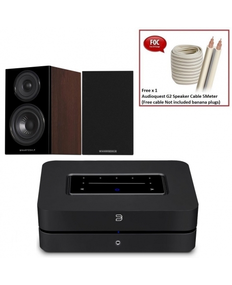 Bluesound Powernode N330 + Wharfedale Diamond 12.0 Hi-Fi System Package