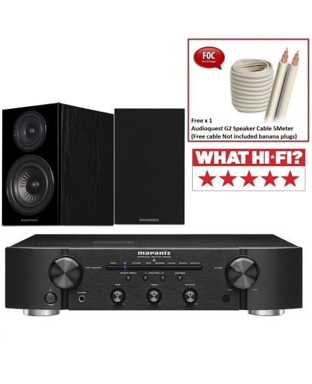 Marantz PM6007 + Wharfedale Diamond 12.1 (Black) Hi-Fi System Package