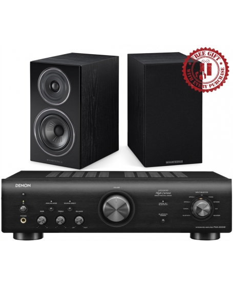 Denon PMA-600NE + Wharfedale Diamond 12.1 Hi-Fi System Package