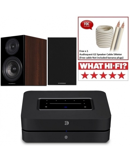 Bluesound Powernode N330 + Wharfedale Diamond 12.1 Hi-Fi System Package