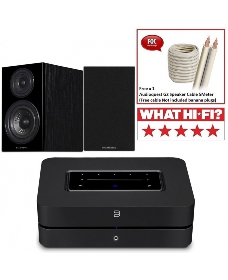 Bluesound Powernode N330 + Wharfedale Diamond 12.1 Hi-Fi System Package