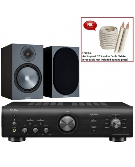 Denon PMA-600NE + Monitor Audio Bronze 50 6G Hi-Fi System Package