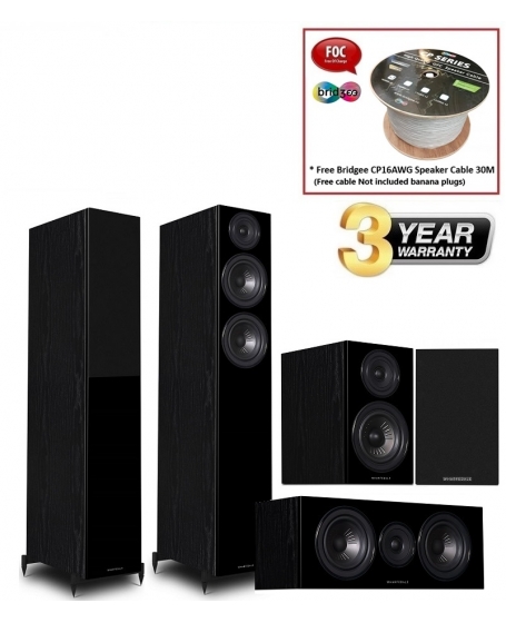 Wharfedale Diamond 12.4 5.0 Speaker Package