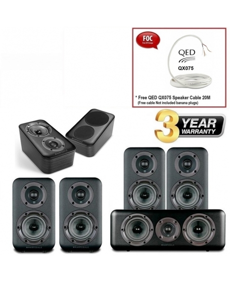 Wharfedale D320 + D300C + D310 + D300 3D Speaker Package