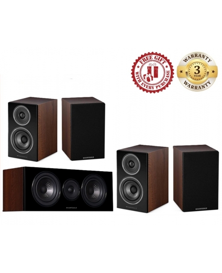 Wharfedale Diamond 12.1 + 12C + 12.0 Speaker Package