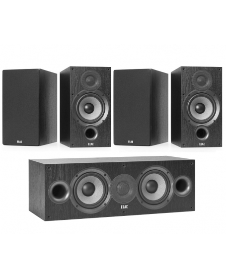 ELAC Debut 2.0 B6.2 + Debut 2.0 C6.2 + ELAC Debut 2.0 B6.2 Speaker Package
