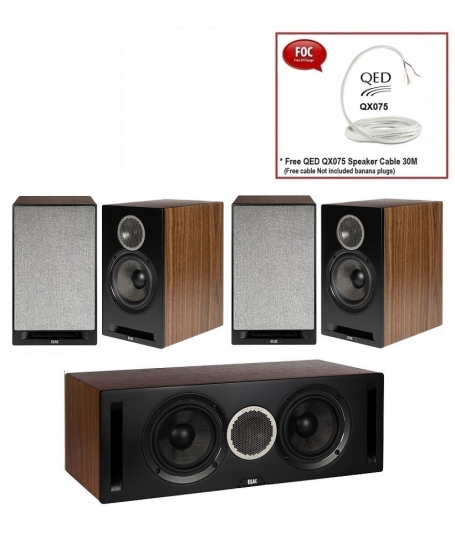 ELAC Debut Reference DBR62 + Debut Reference DCR52 + Debut Reference DBR62 Speaker Package