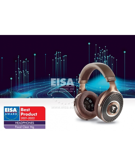 Focal Clear MG Open-Back High-Fidelity Over-Ear Headphones Made In France