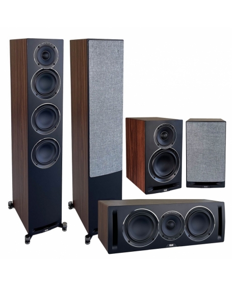 ELAC Uni-Fi Reference UFR52 + UCR52 + UBR62 Speaker Package TOOS