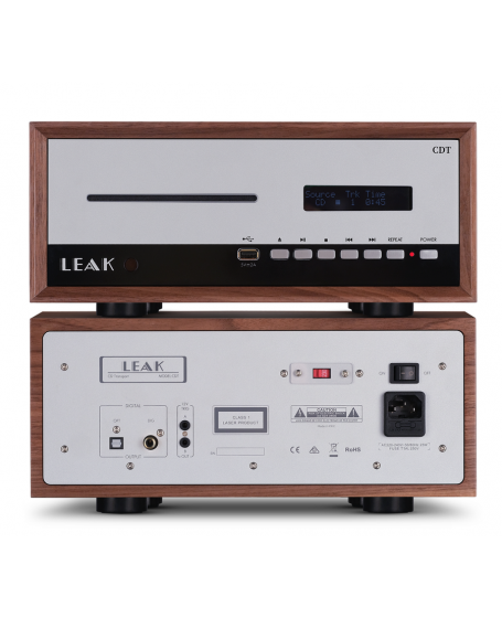 Leak Stereo 130 Integrated Amplifier + Leak CDT CD Player (Walnut)