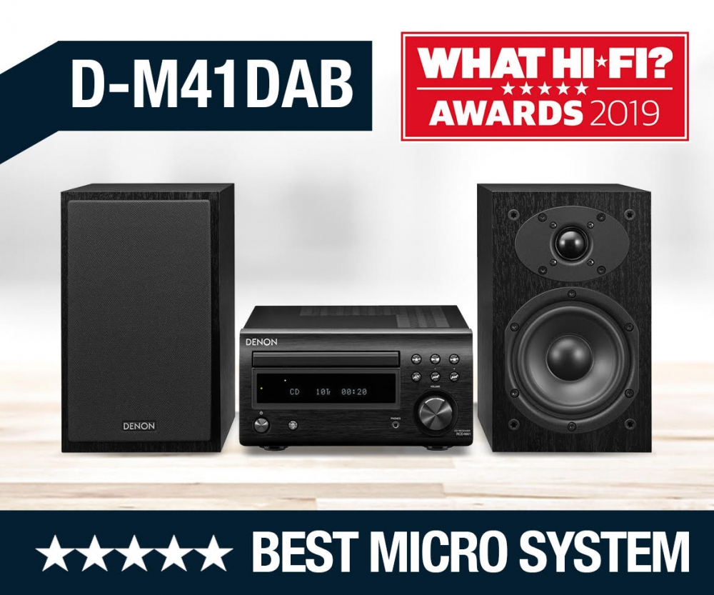 Denon DM41 HiFi System with CD, Bluetooth FM (PL)