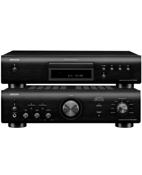 Denon PMA-600NE Integrated Amp + DCD-600NE CD Player
