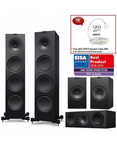 KEF Q950 + Q650 + Q350 Speaker Package