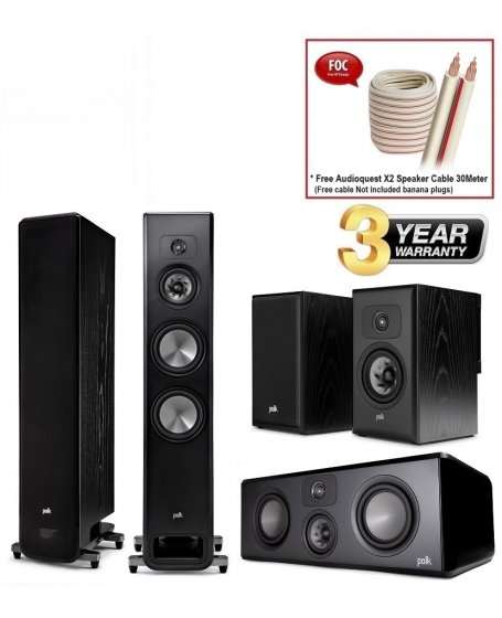 Polk Audio Legend L600 + L400 + L100 Speaker Package TOOS