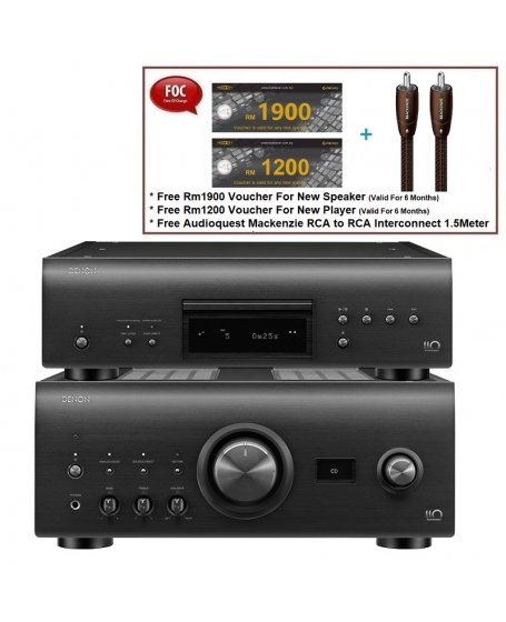 Denon PMA-A110 Integrated Amplifier & DCD-A110 CD Player Made In Japan