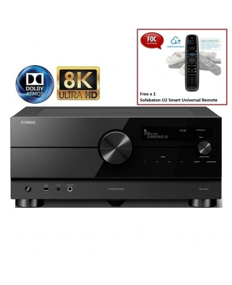 Yamaha Aventage RX-A6A 9.2Ch 8K Atmos Network AV Receiver