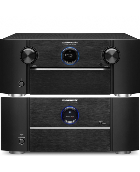 Marantz AV7706 Surround Pre-Amplifier & Marantz MM8077 Power Amplifier