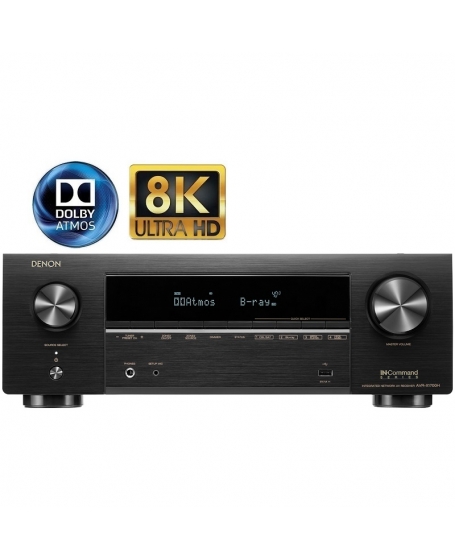 Denon AVR-X1700H 7.2Ch 8K Atmos Network AV Receiver