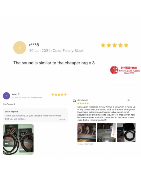 Audioquest NRG-Z3 US to C13 Power Cable 2Meter