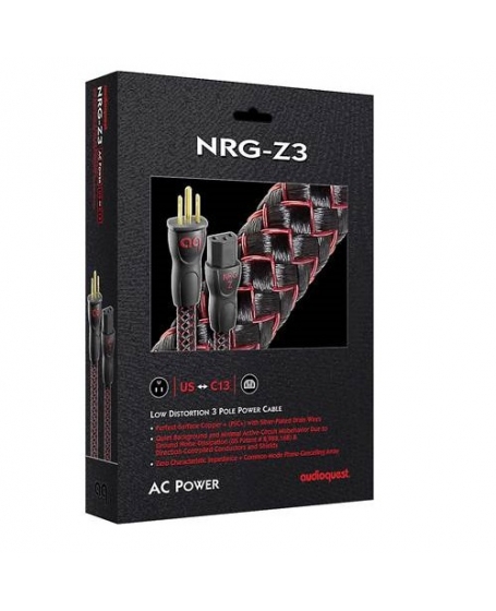 Audioquest NRG-Z3 US to C13 Power Cable 2Meter